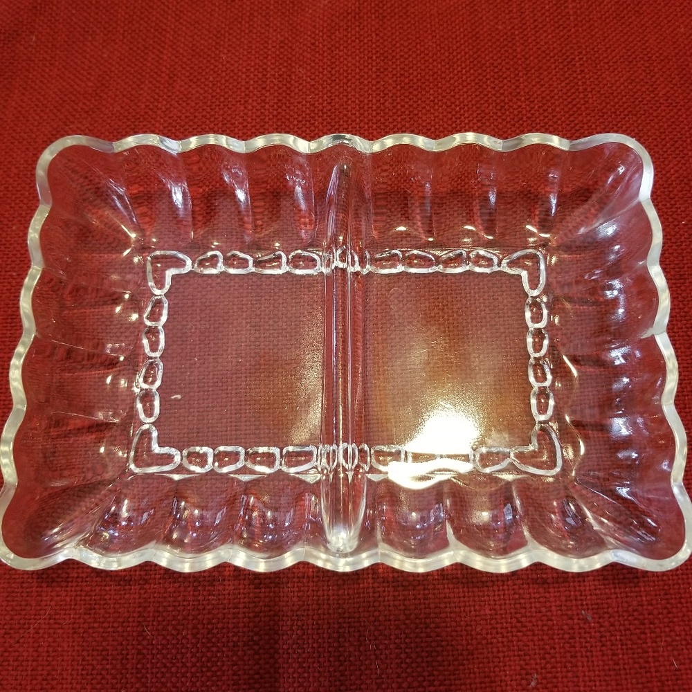 Vintage 7" Divided Dish